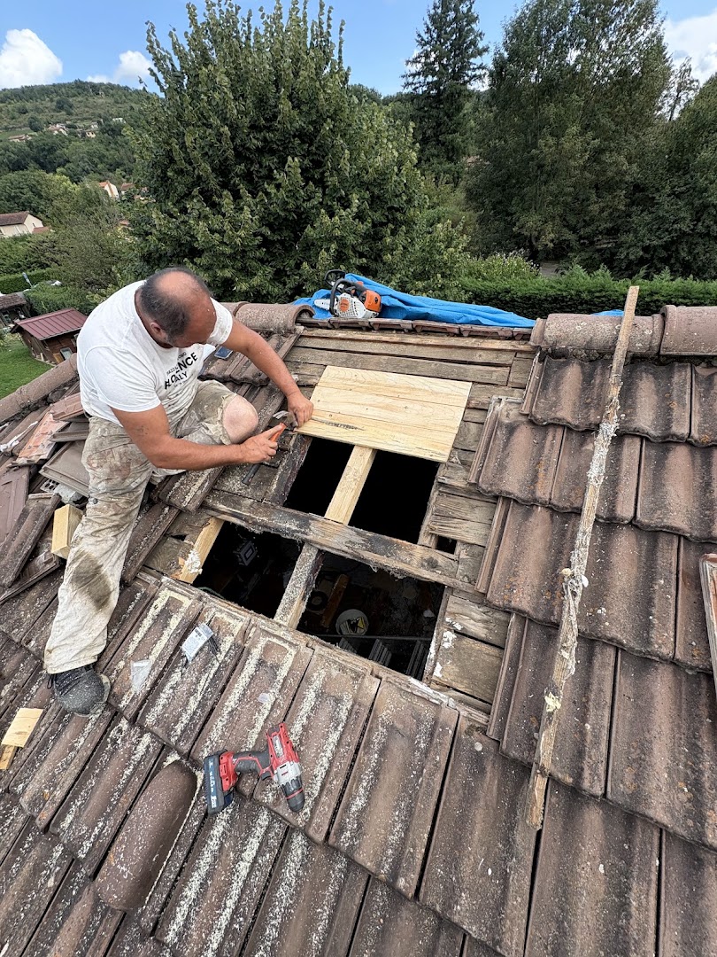 Rhône-Alpes, Toiture,M. Dawson couvreur — Photos 12